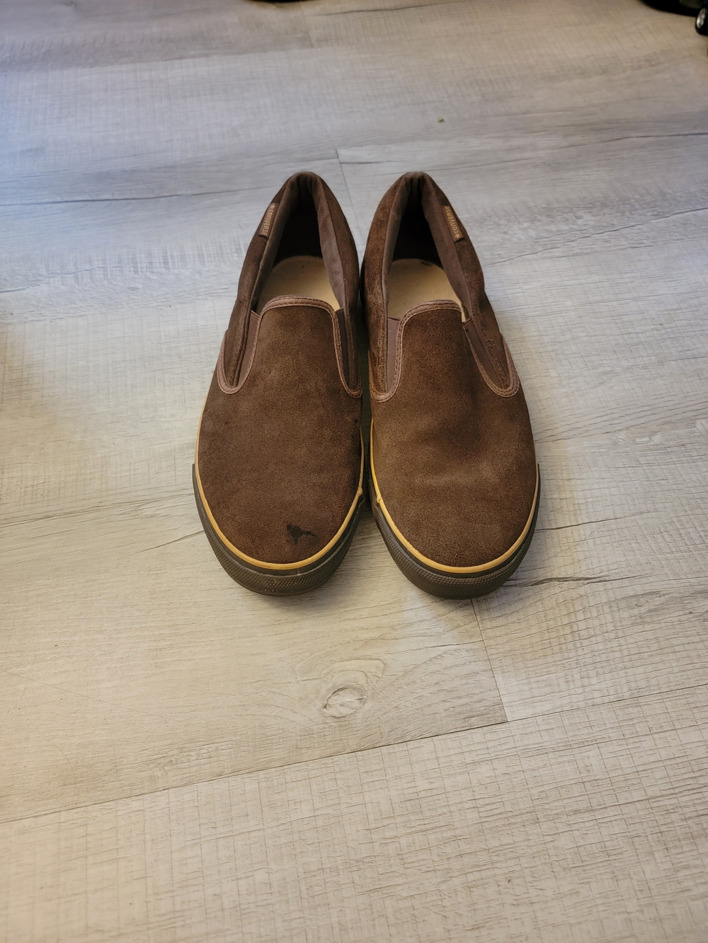 Converse Brown Suede Slip-On Loafers